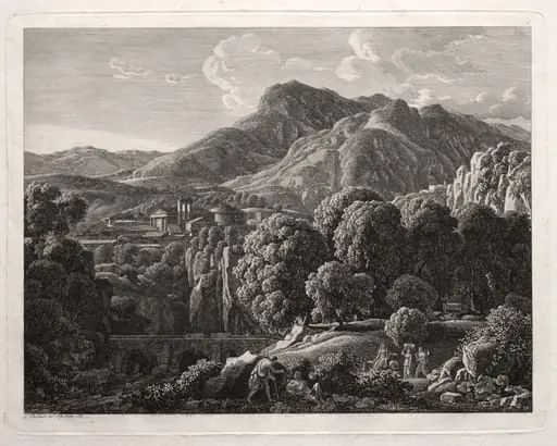 Heroic Landscape: Landscape with Town and River
