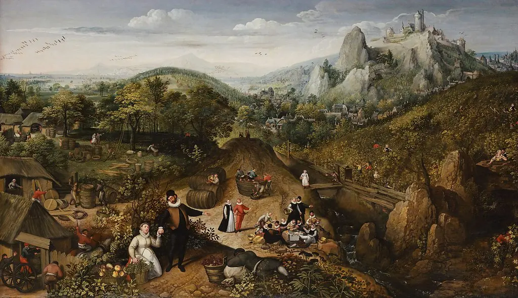 Autumn landscape (October)