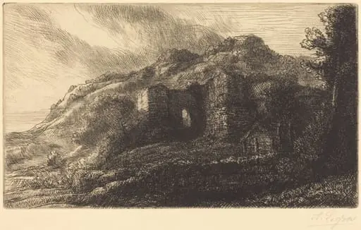Ruins of a Chateau (Les ruines du chateau)