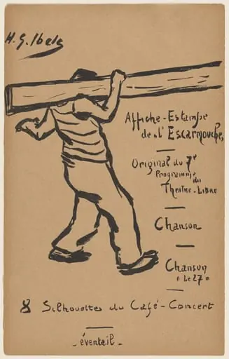 Man Carrying Lumber