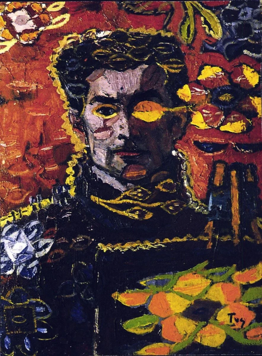 Autoportret, by Ion Țuculescu, unspecified