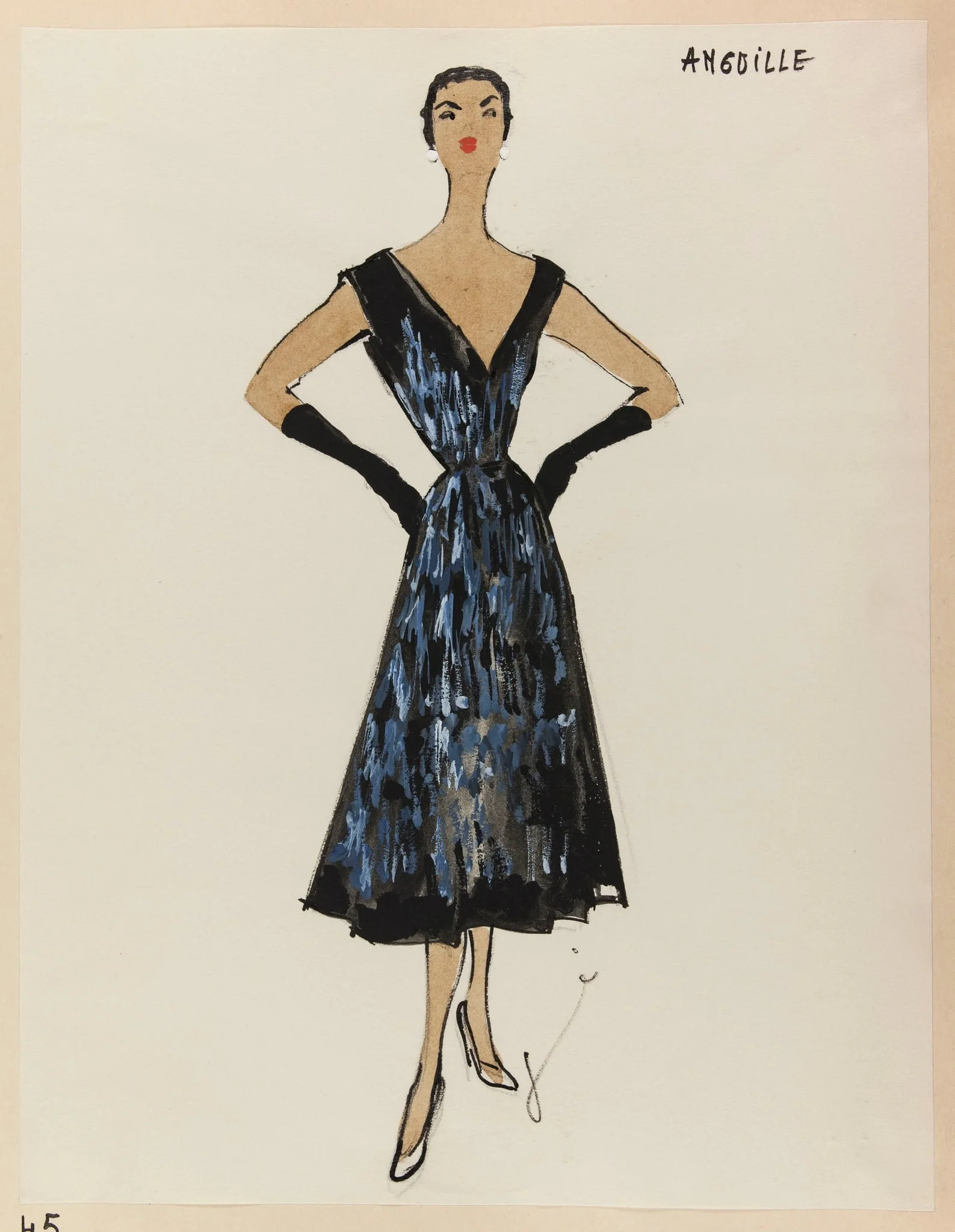 Anguille, by Marie-Louise Carven, 1952