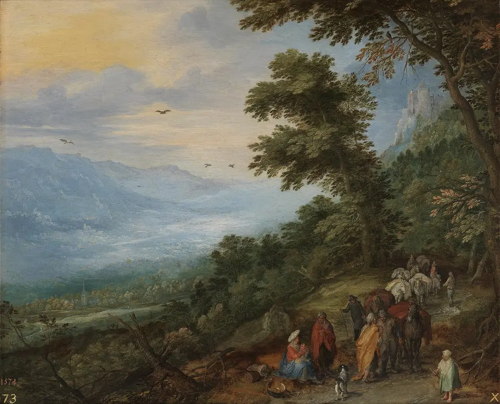 Gypsy Gathering in a Wood