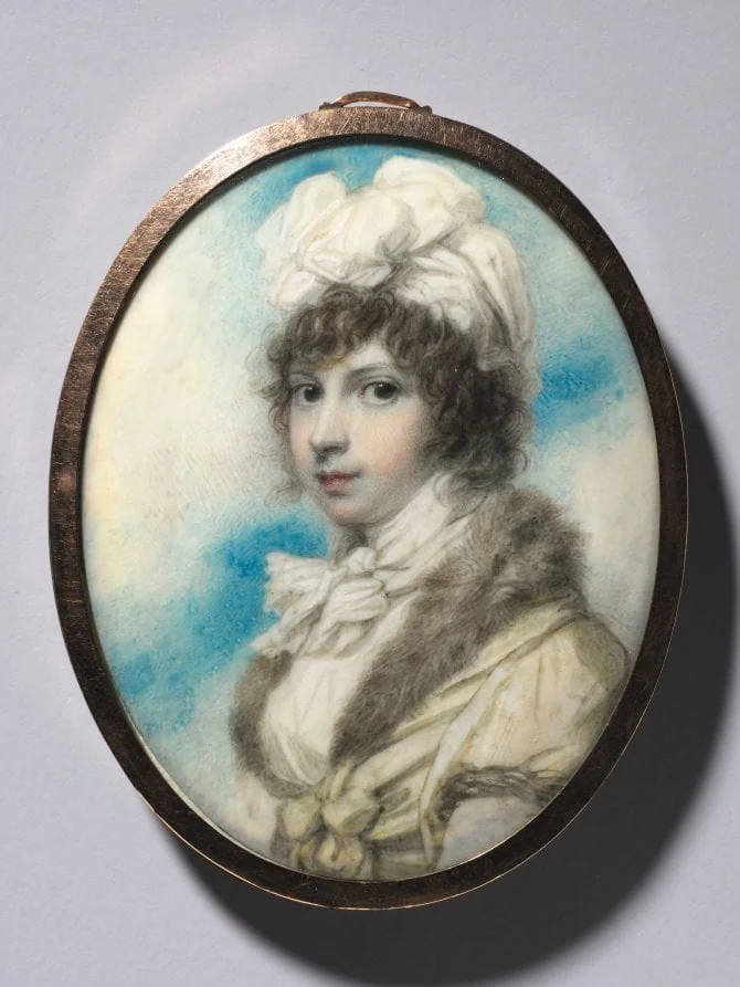 Portrait of the Hon. Anne Annesley, later Countess of Mountnorris, by Richard Cosway, unspecified, 1800