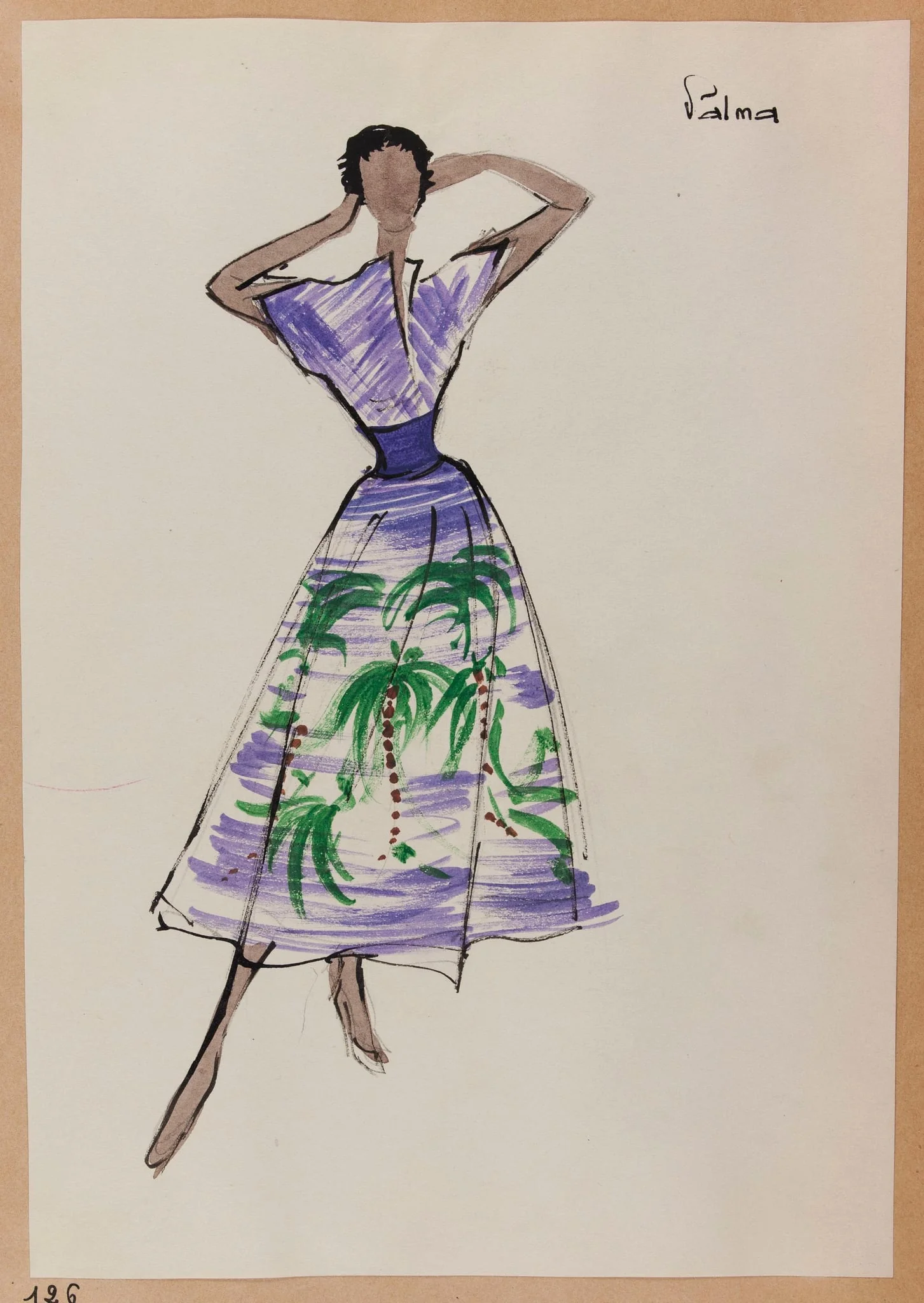 Palma, by Carven, 1951