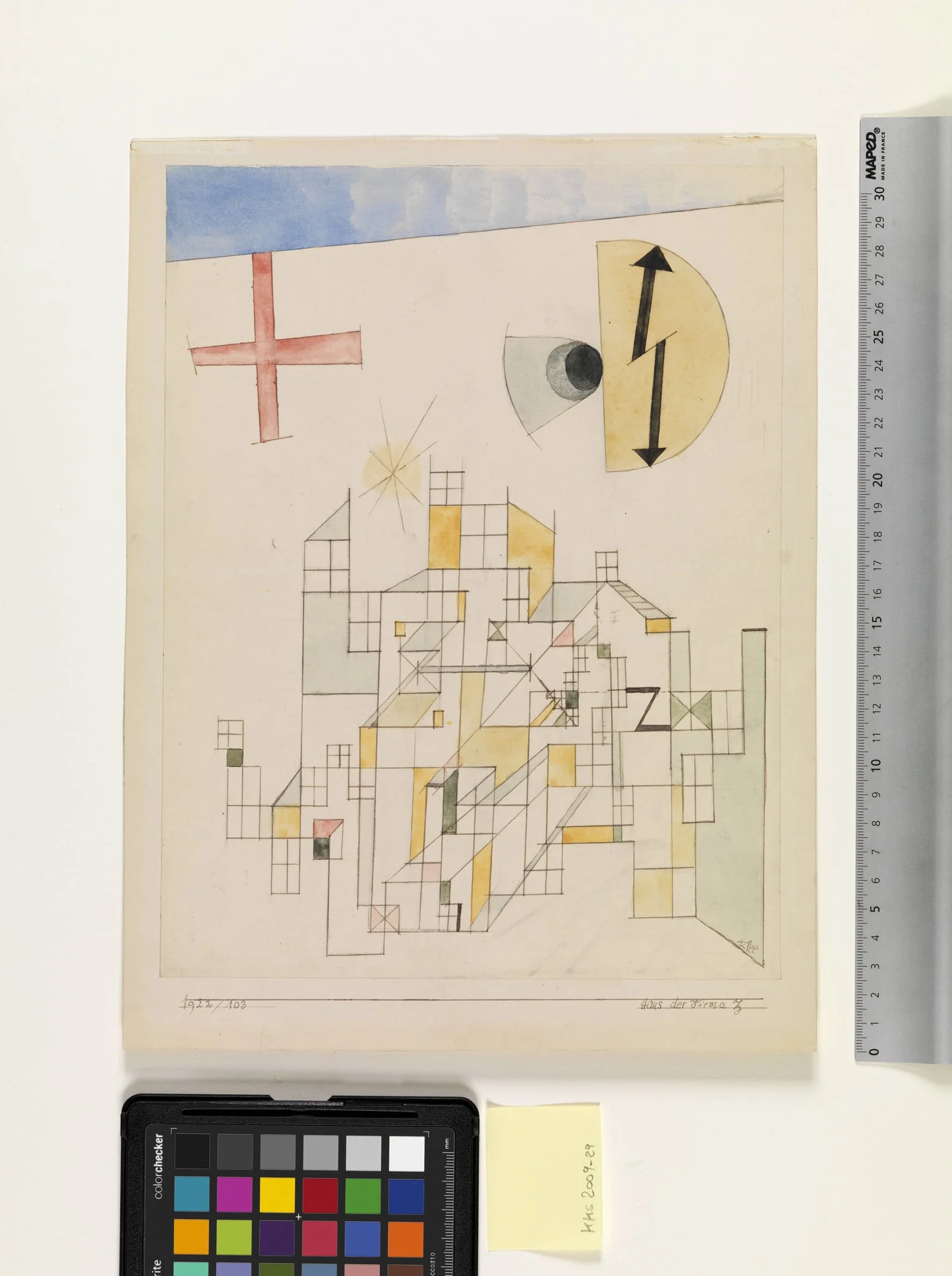 Haus der Firma Z (Firmaet Zs hus), by Unknown, unspecified, 1922