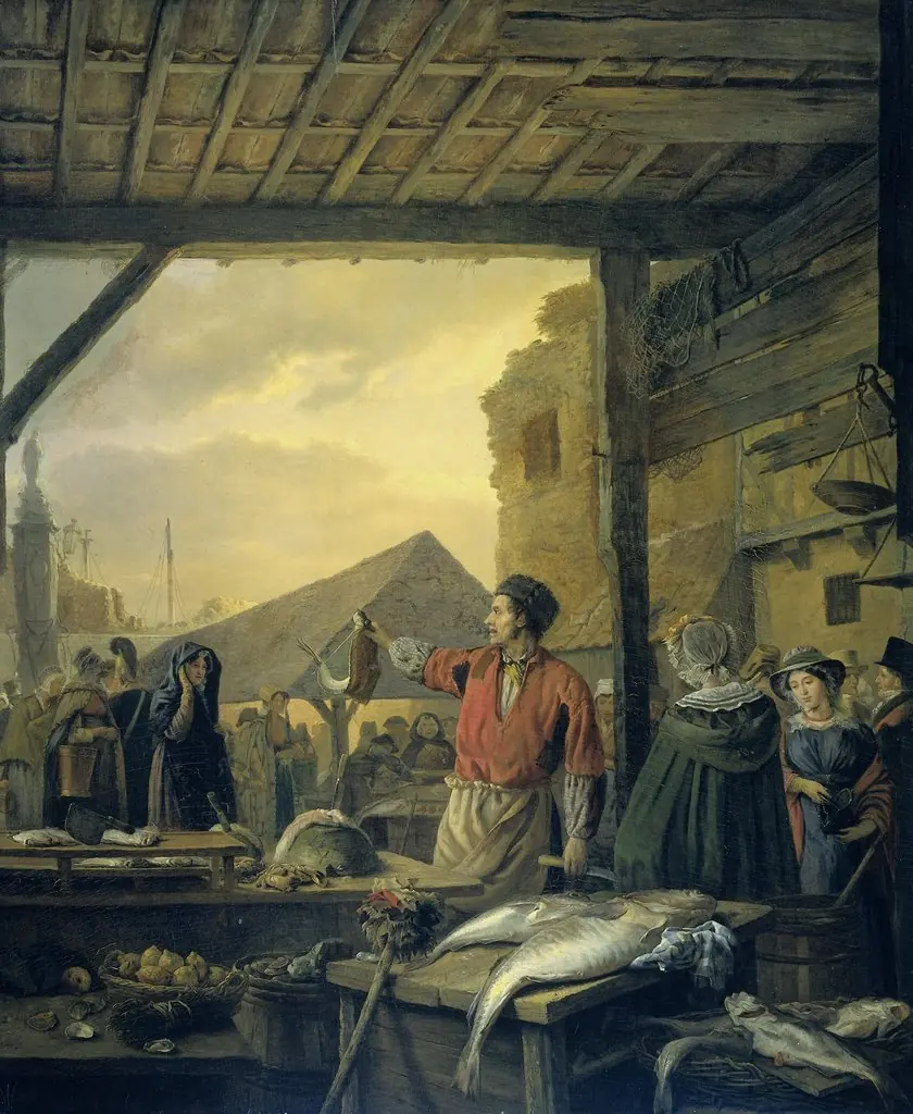Fish Market in Antwerp