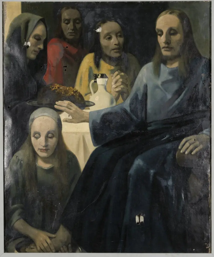 The foot washing