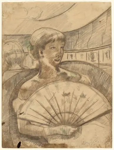 In the Opera Box (No. 3) [recto]
