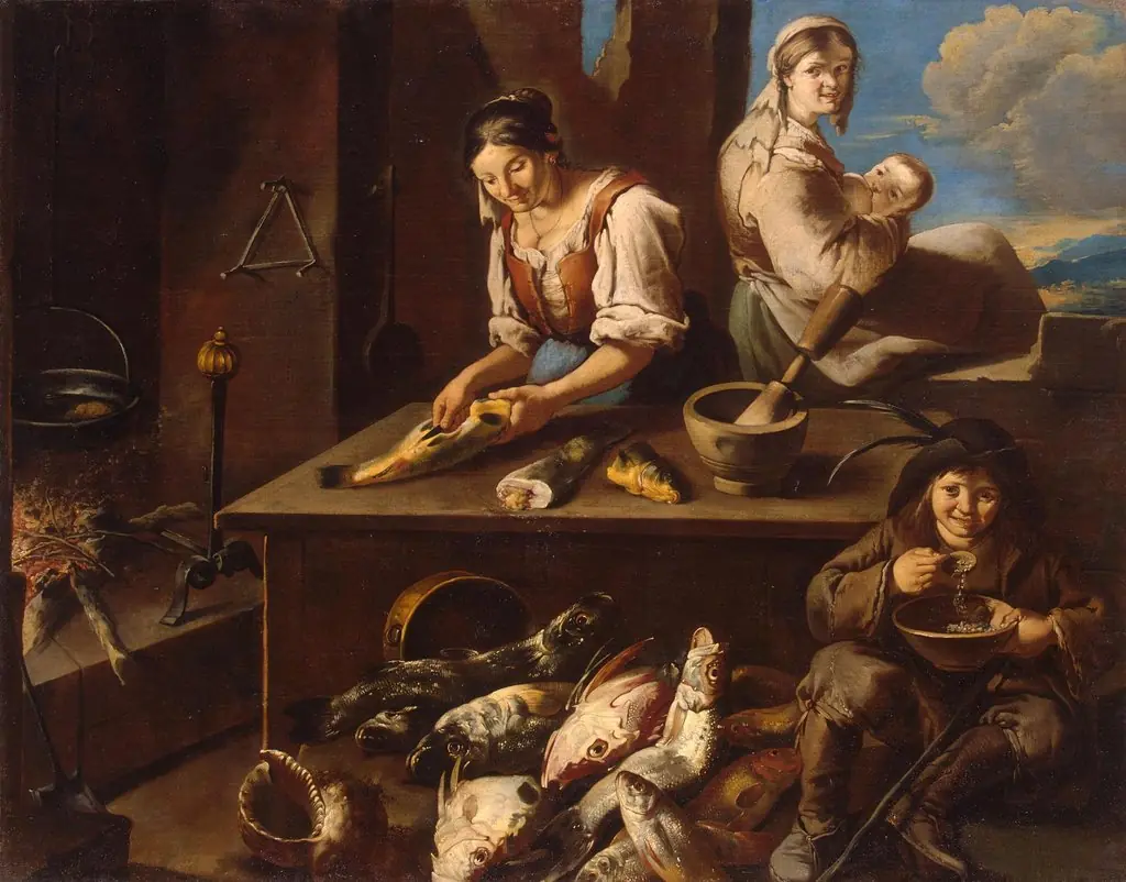 Scene in the Kitchen