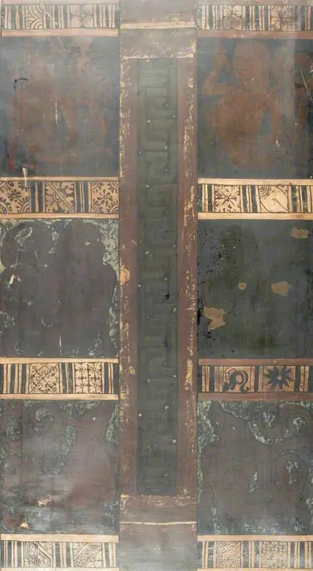 Copy of Painting inside the Caves of Ajanta (cave 2)