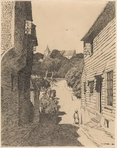 St. Anne's Church from Southover