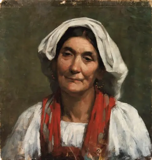Vanha provencelaisnainen