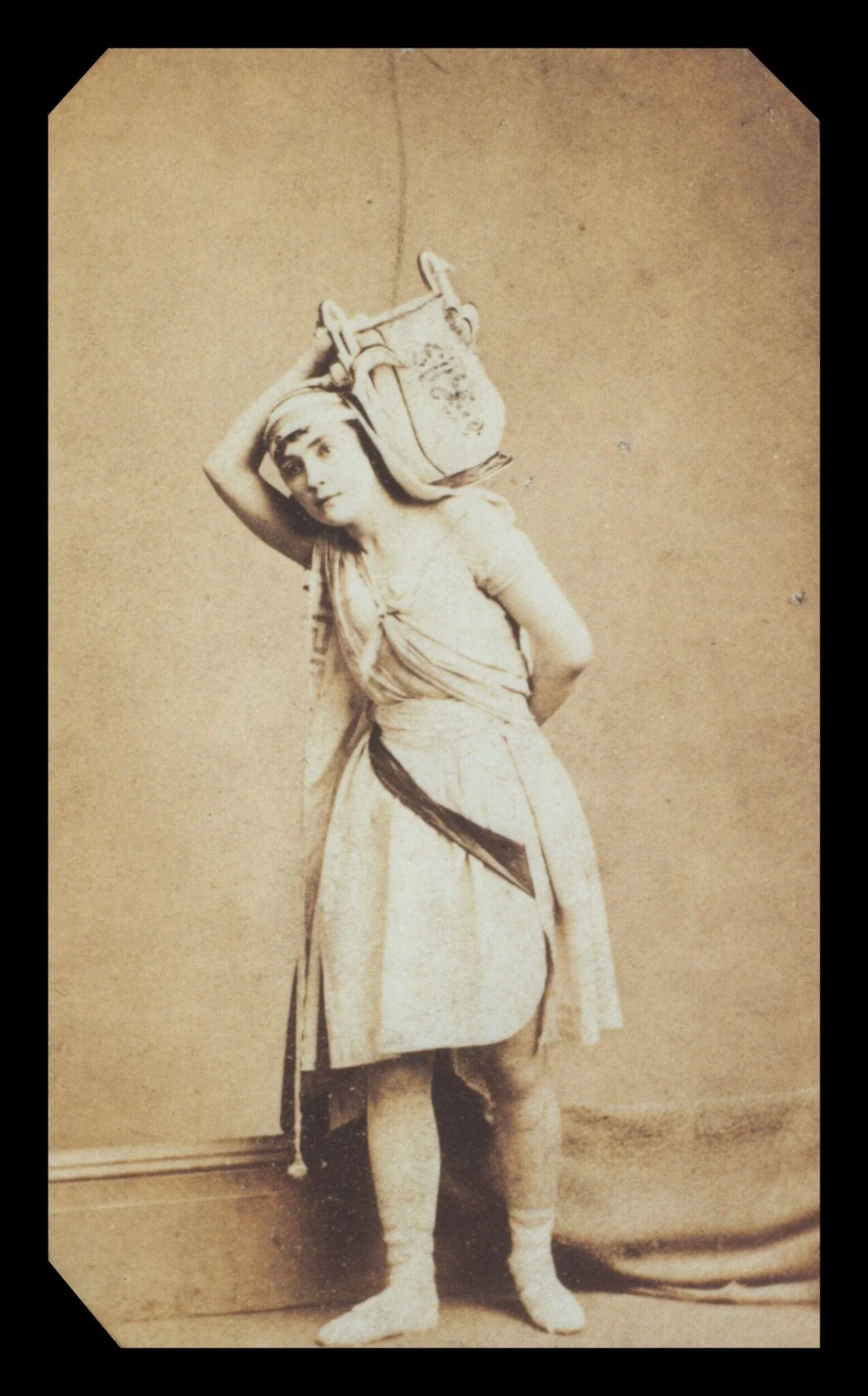 Guy Little Theatrical Photograph, by C. D. Fredericks, photographic, 1863