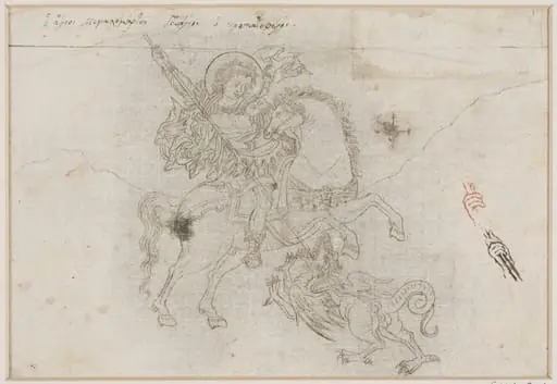 St George and the dragon