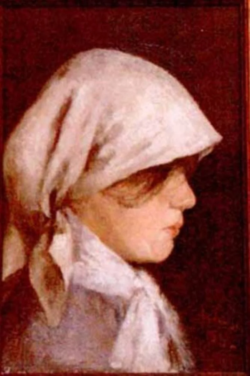Profil de fată, by Ion Andreescu, unspecified, 1881