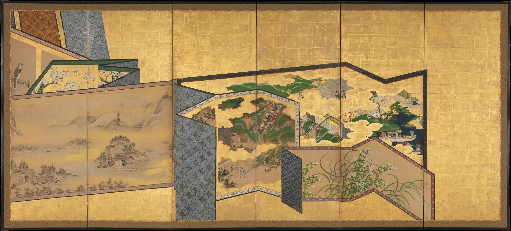 Screens within Screens, by Unknown, unspecified, 1700