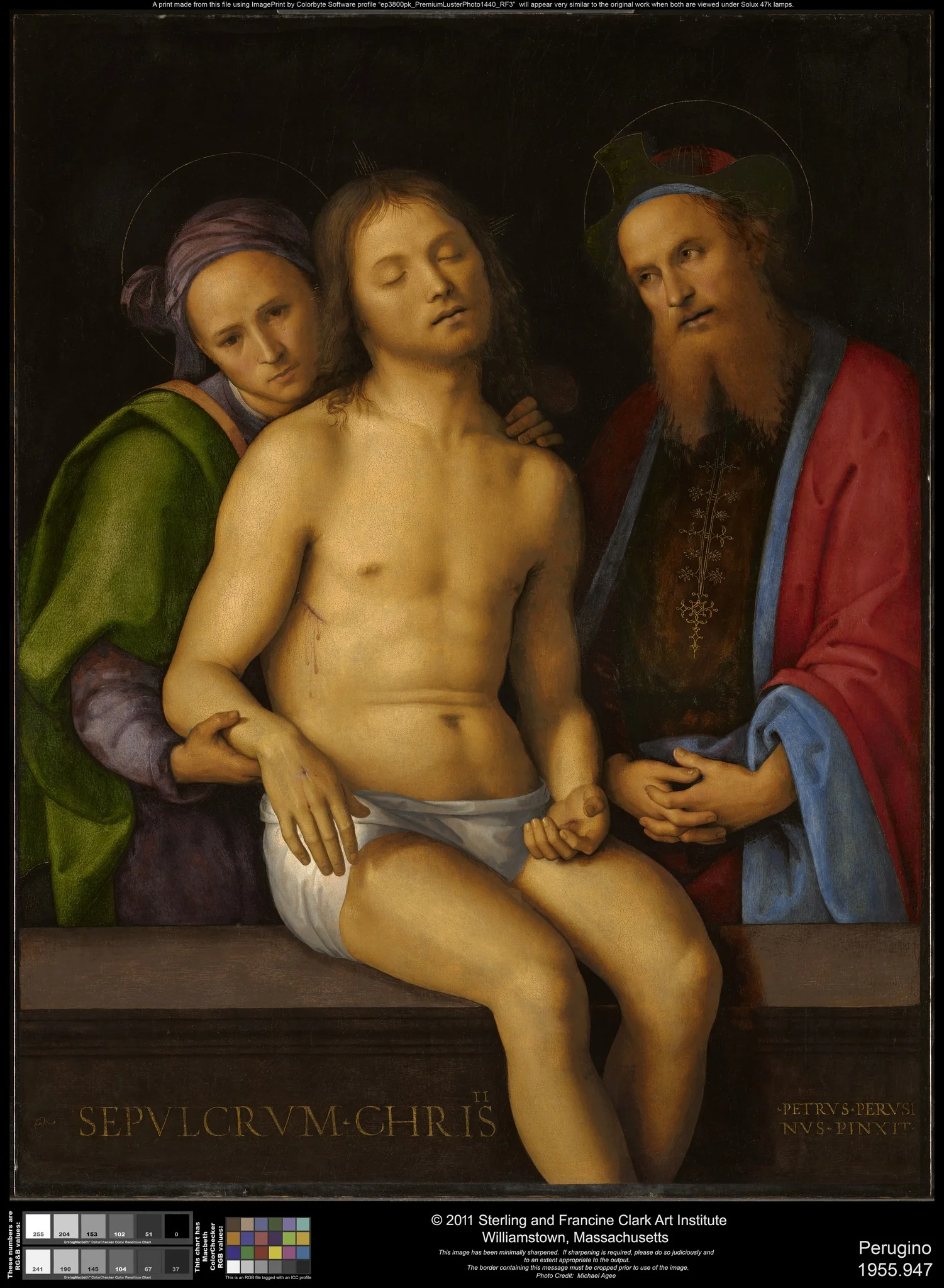 Dead Christ with Joseph of Arimathea and Nicodemus (Sepulcrum Christi), by Pietro Montanini, unspecified, 1498