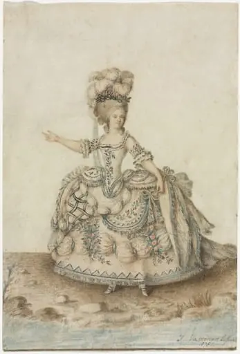 Costume Study for Opera Singer
