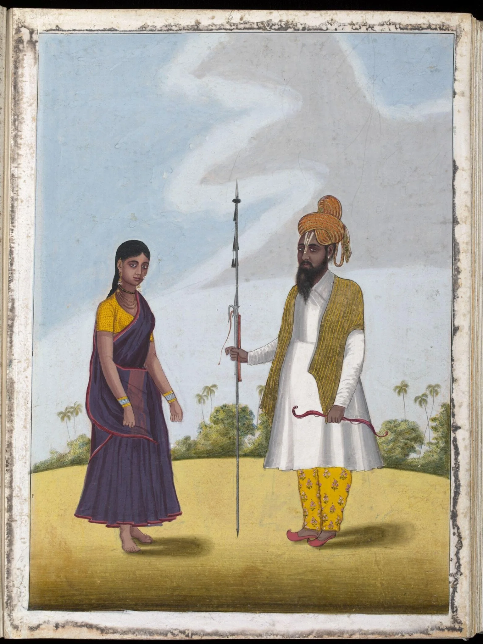 A Maratha couple