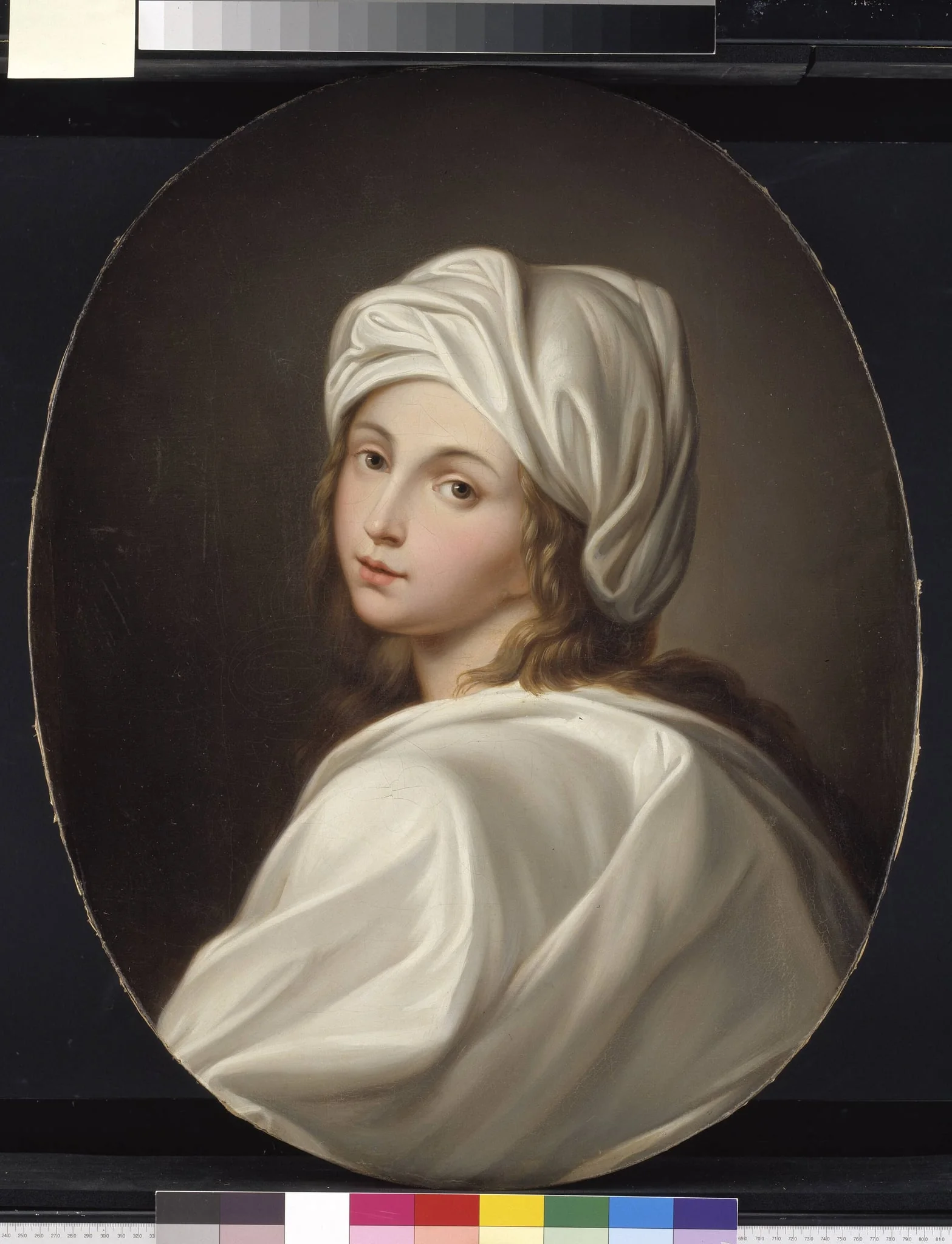 Portrait of Beatrice Cenci, by Unknown, unspecified, 1750