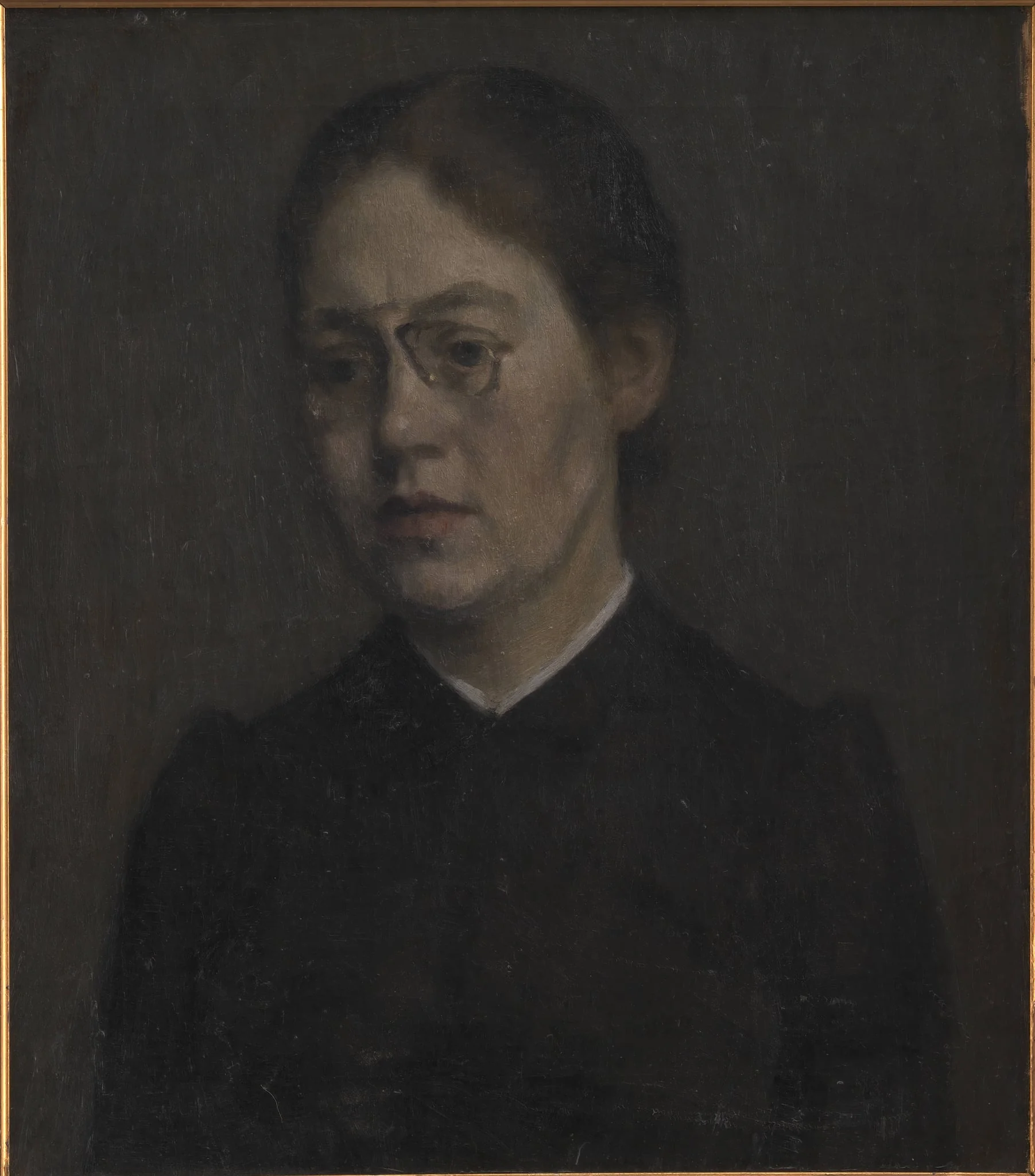 The Painter Elisabeth Wandel, by Unknown, 1890