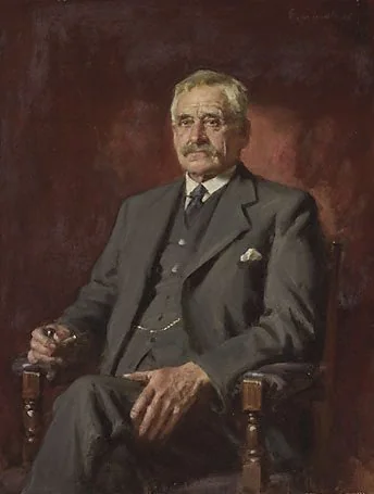 Banjo Paterson, by John Longstaff, unspecified, 1935