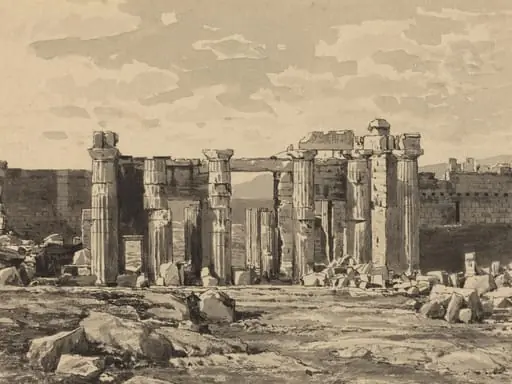 The Propylaeum from the East