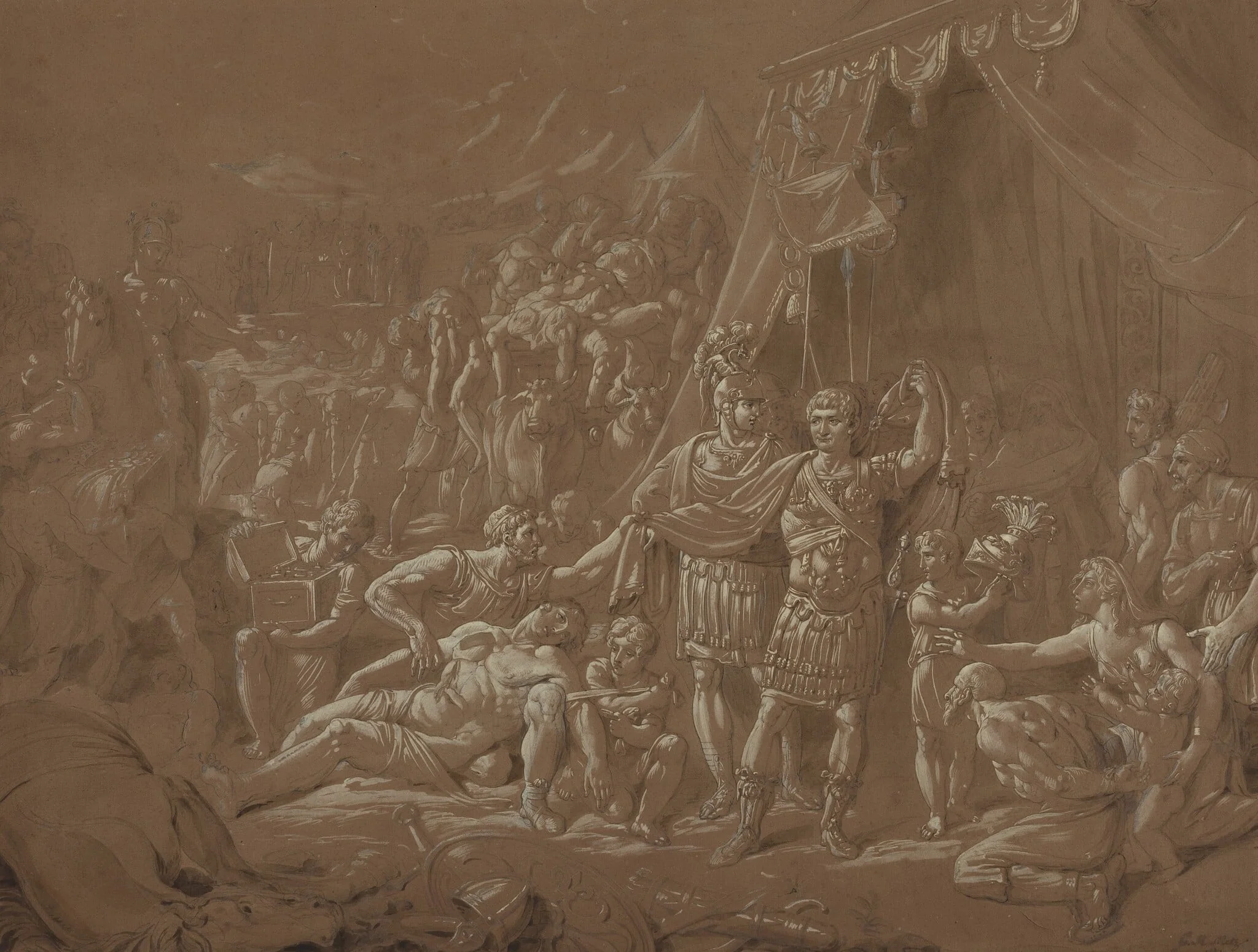 A Scene from the Life of Trajan