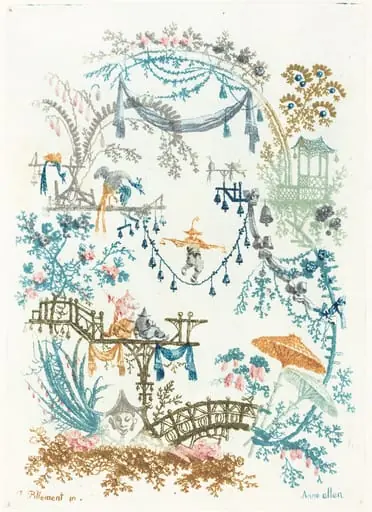 Arabesque with a Tightrope Walker