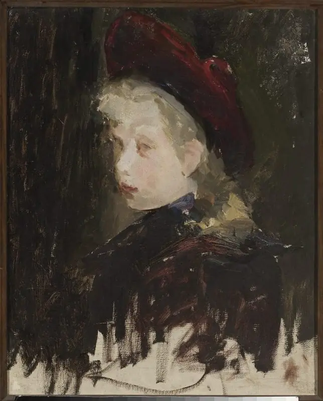 Head of a girl