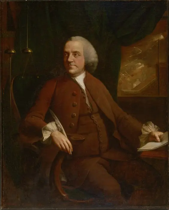 Portrait of Benjamin Franklin