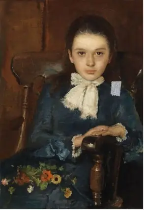 Portrait of Frances Elizabeth Geoghegan as a Child