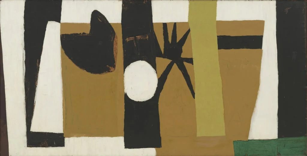 Untitled, by Robert Mothé, oil, 1949
