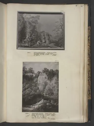 Group of gipsies and female rustics