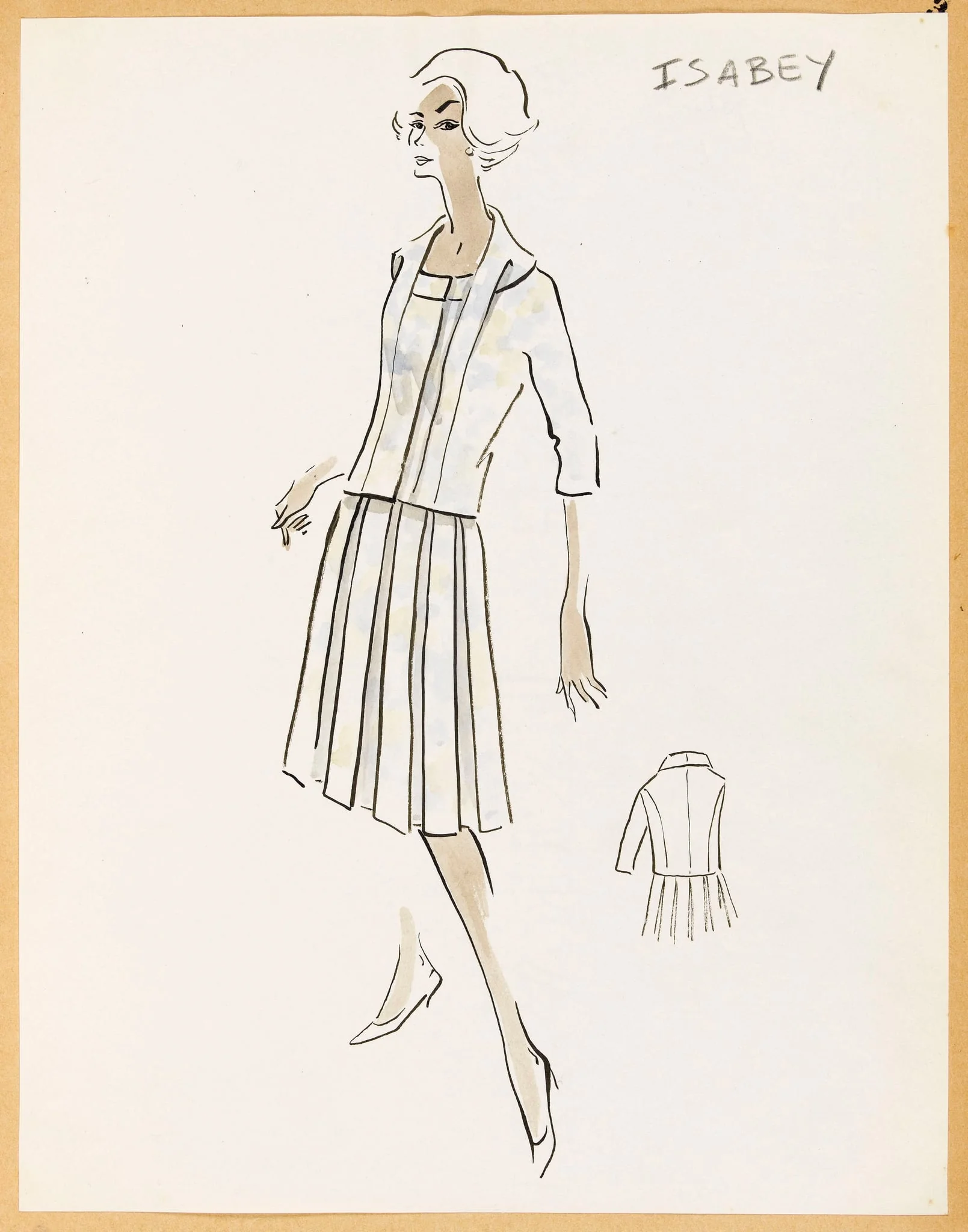 Isabey, by Carven, 1957