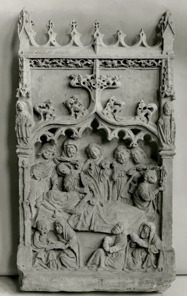 Dormition of the Virgin Relief