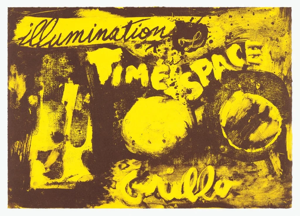 Untitled, by John Grillo, ink, 1964