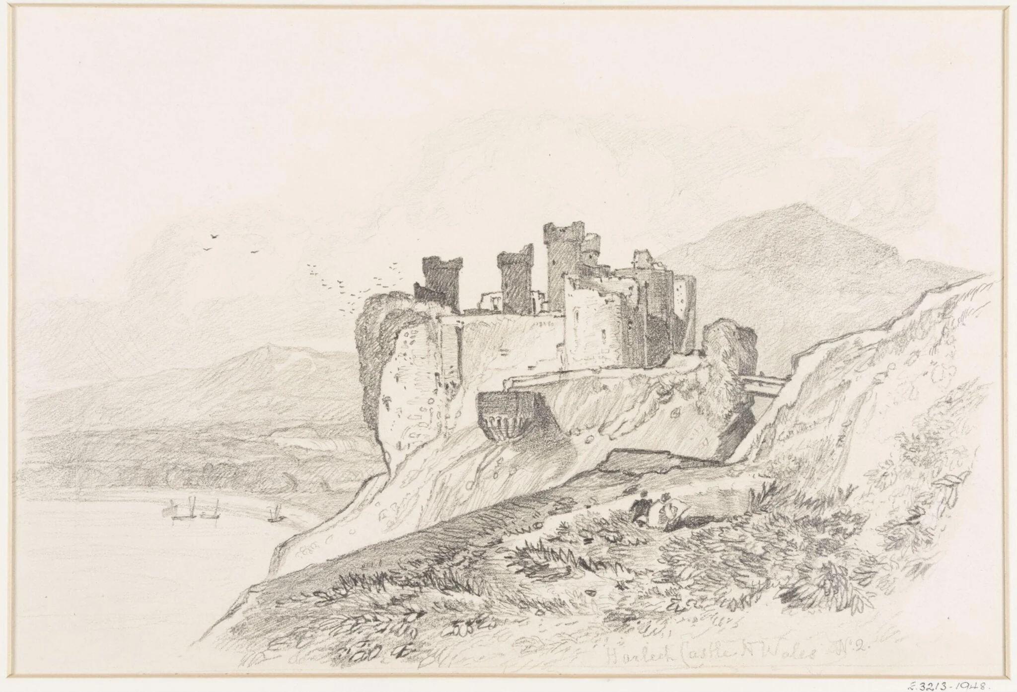 Harlech Castle, Merionethshire