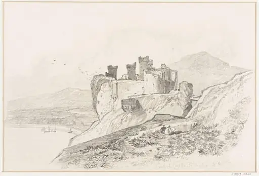 Harlech Castle, Merionethshire