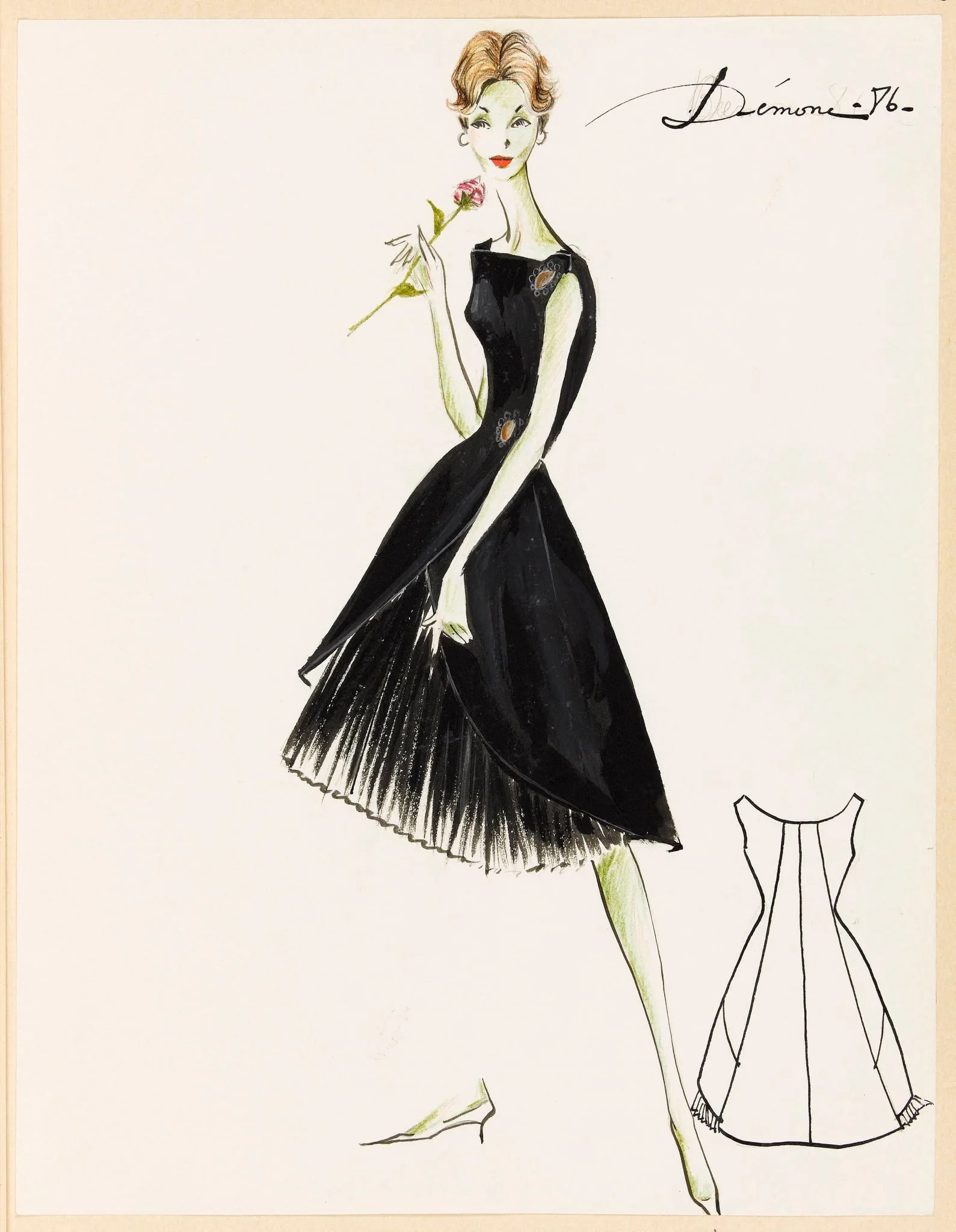 Démone, by Carven, 1959