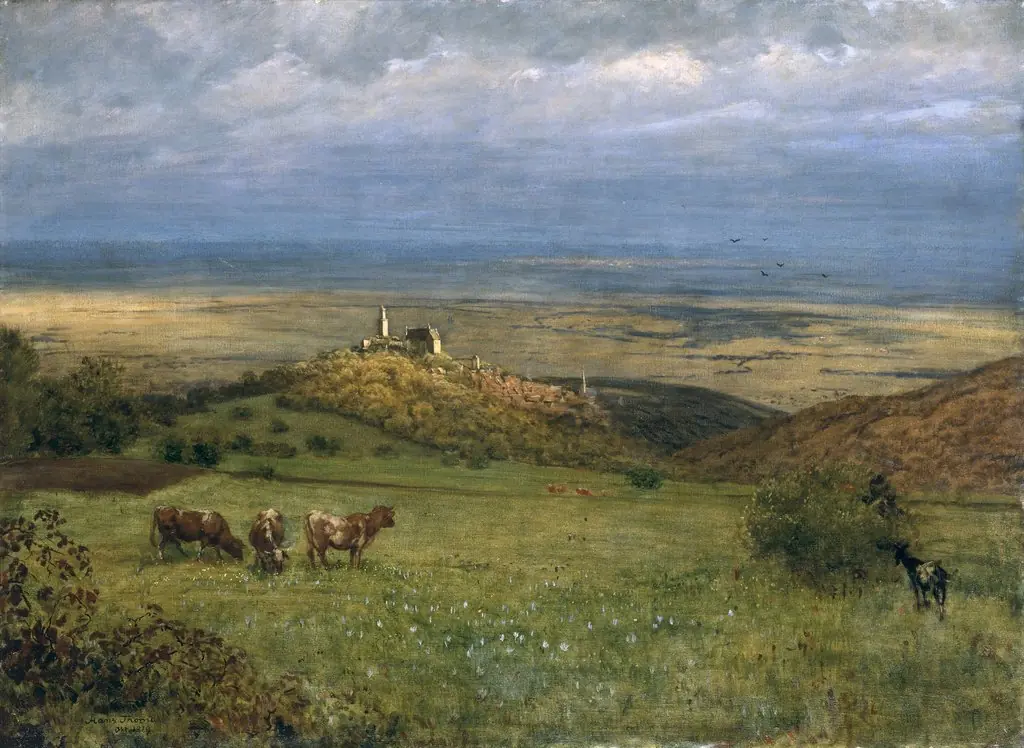 View of Kronberg in the Taunus