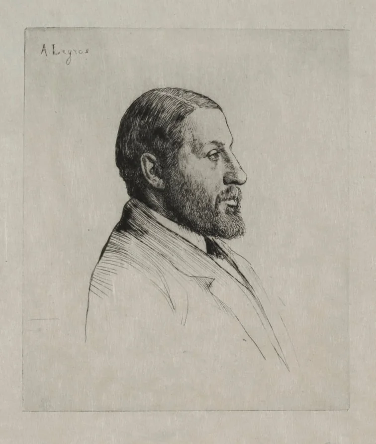 Murray Marks, by Alphonse Legros, 1884