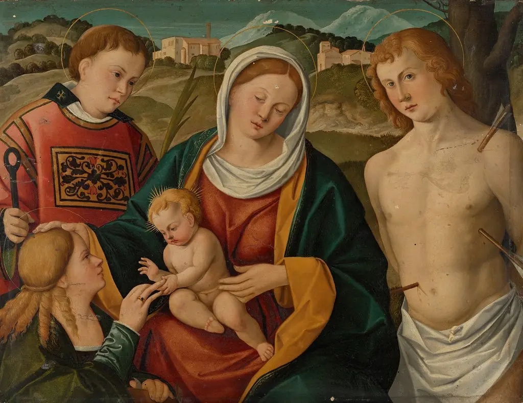The Engagement of St. Catherine of Alexandria