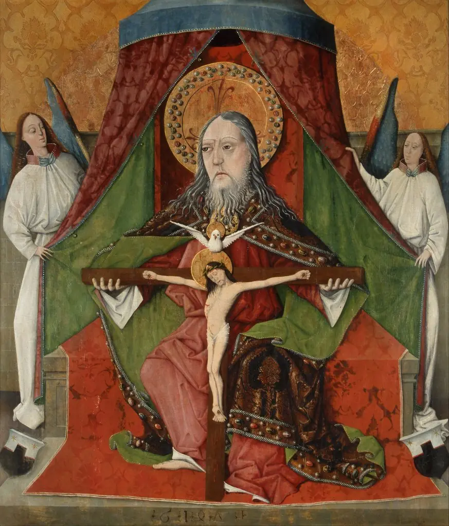 Holy Trinity, Central Panel from the High Altar of the Trinity Church, Mosóc