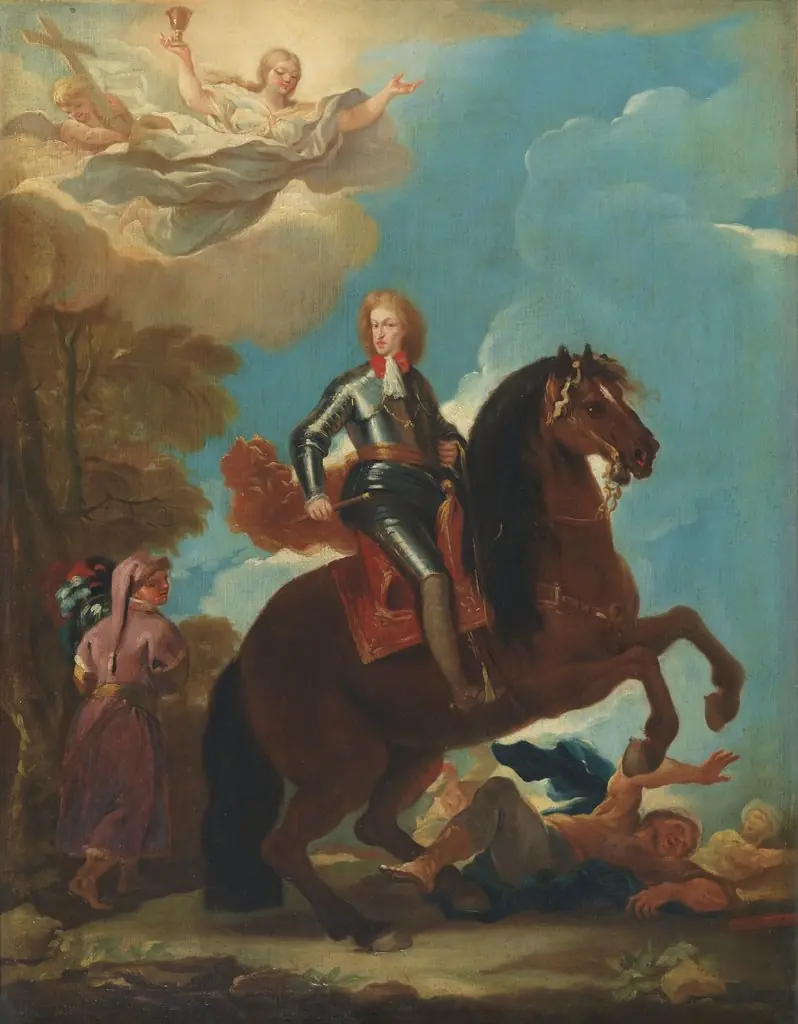 King Carlos II of Spain on Horseback