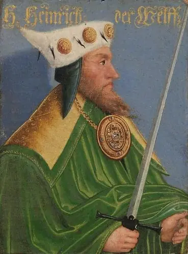 Duke Heinrich the Proud (son of Duke Heinrich the black of Bavaria), died 1139