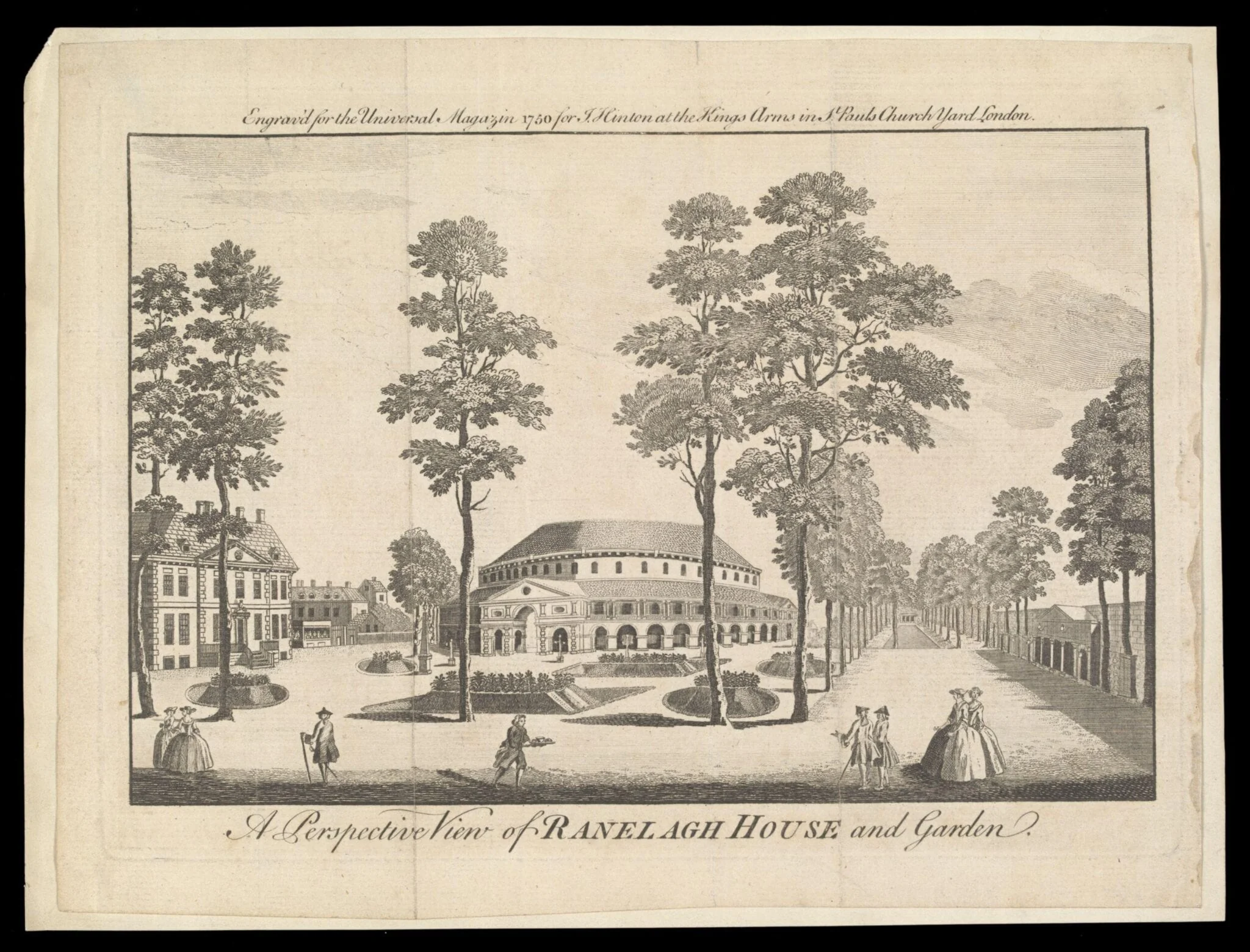 H Beard Print Collection, by J. Hinton, 1750