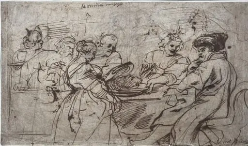The Feast of Herod (recto)