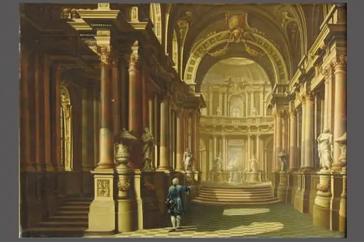Interiorul unui templu